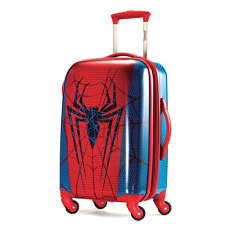 American Tourister Marvel 21 Inch Spinner Carry On Luggage, Spider Man