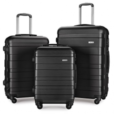 Luggage Set Spinner Hard Shell Suitcase Lightweight Carry On - 3 Piece (20
