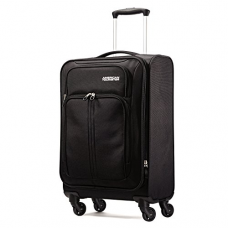 American Tourister Splash LTE Spinner 20 Carry On Luggage, Black
