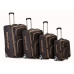 Rockland Luggage Varsity Polo Equipment 4 Piece Luggage Set, Brown, One Size