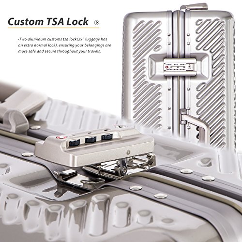 flieks aluminium frame luggage