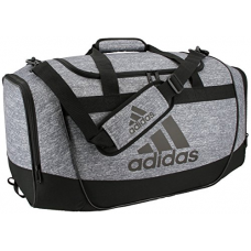 adidas Defender II Medium Duffel Bag, Medium, Jersey Onix/Black/Light Onix