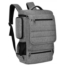 18.4 Inch Laptop Backpack,BRINCH Multifunctional Unisex Luggage Travel Bags Knapsack Rucksack Backpack Hiking Bag Student Shoulder Backpacks for 18 to 18.4 Inch Laptop / Notebook Computer,Grey-Black