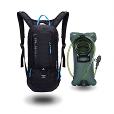 10L Biking Backpack Waterproof,Jarvan Hydration Pack with 2L Backpack Water Bladder Cycling Ski Rucksack Biking Bag,Breathable Shoulder Backpack Lightweight for Outdoor Sports Camping Hiking Running